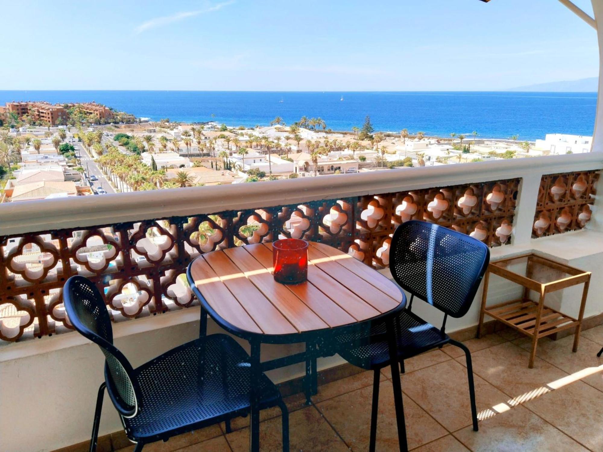 Palm-Mar Appartement Celeste 250M De L'Ocean Vue Mer Panoramique Exterior foto